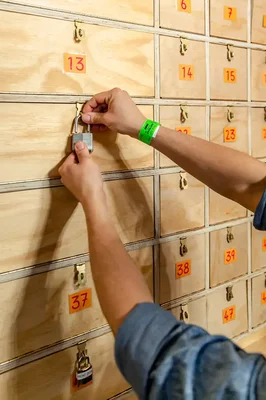 Free lockers