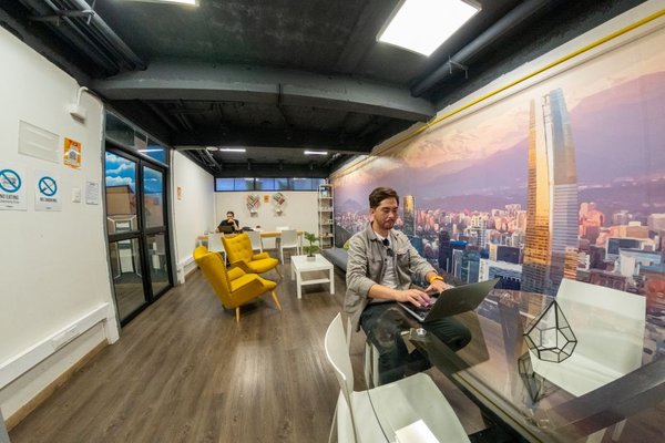 área de coworking